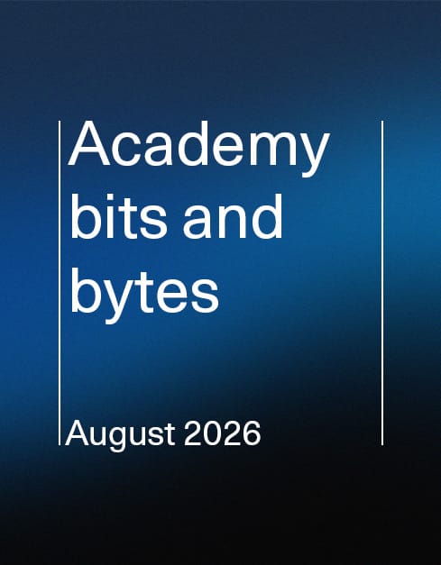 Avaloq Academy bits and bytes - August 2026